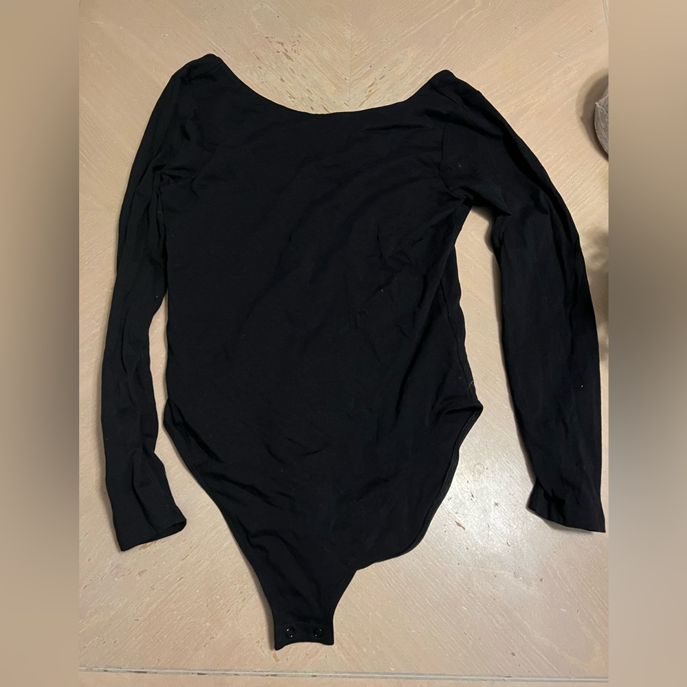 Old Navy Classic Black Bodysuit